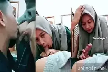 Awal Polos Jilbab Cantik Ujungnya Ngentot Binal Mantul